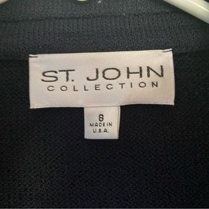 Classic St John Black Suit.